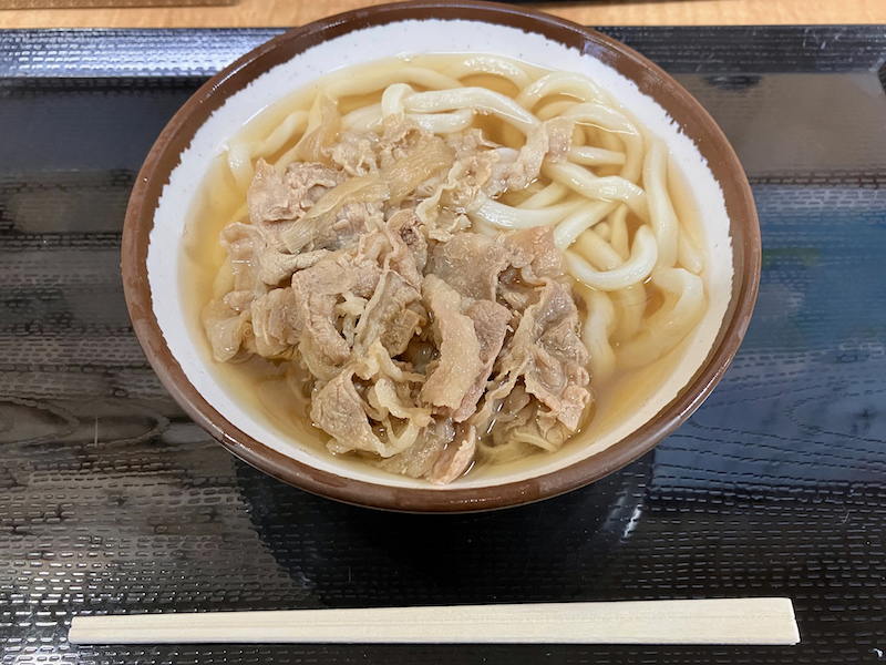 ミニマリストの昼食はうどん。さか枝うどん 南新町店