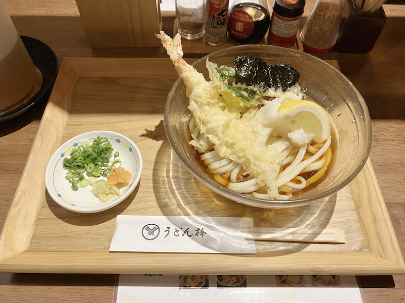 ミニマリストの昼食はうどん。うどん棒 高松本店